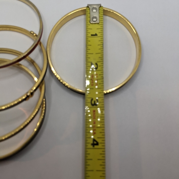 Set of Monet bangles, blue and red - Picture 13 of 13